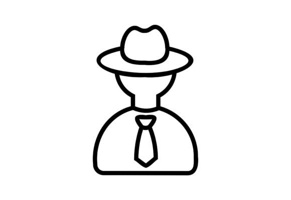 Business Person Vector Svg: The Essential Asset for Modern Minimalist Design