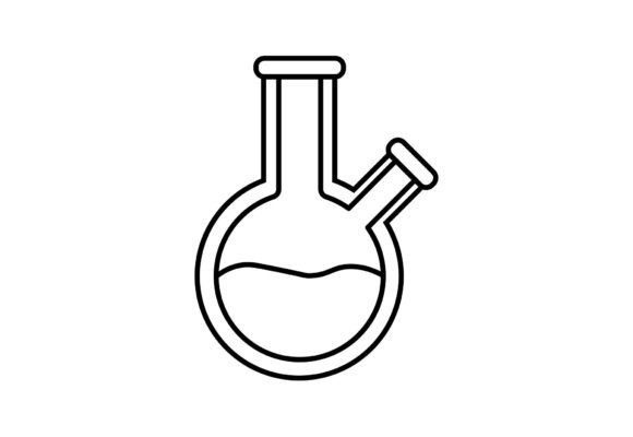 Chemistry Flask Vector Graphic SVG Guide
