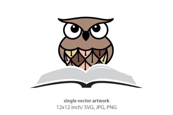 Owl & Book: Smart Design Assets