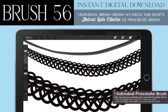 Procreate Brush 56: Abstract Suite Guide