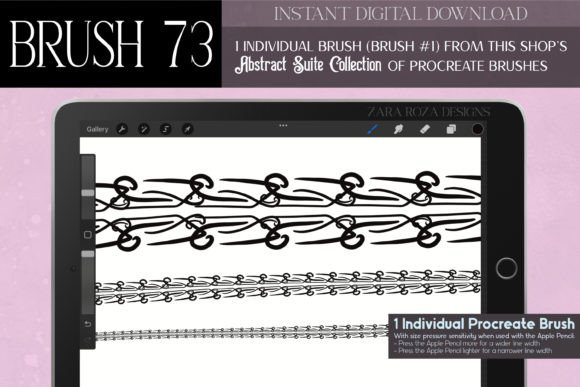 Procreate Brush 73: Abstract Suite Guide