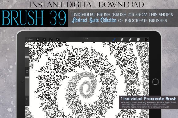 Unlocking Creative Potential with Procreate Brush 39 – Abstract Suite